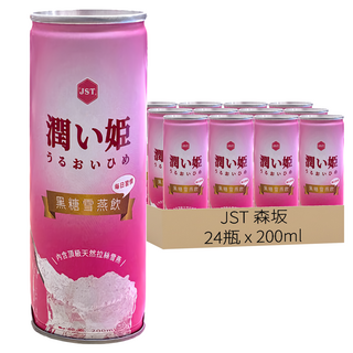 JST 日本森坂 黑糖雪燕飲, 200ml, 24瓶
