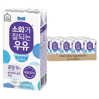 Maeil Easily Digested Milk 易消化牛奶, 190ml, 24入