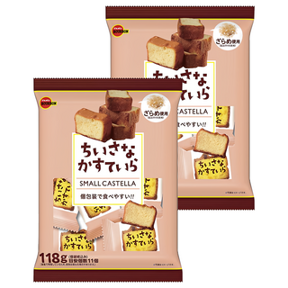 BOURBON 北日本 一口吐司, 118g, 2袋