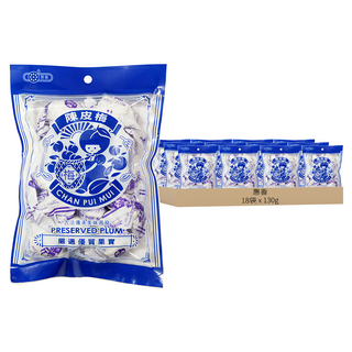 惠香 陳皮梅, 嚴選優質果實, 130g, 18袋