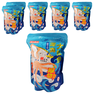 達利國際 深海大魷魚 原味 厚切鮮嫩Q彈, 100g, 6包