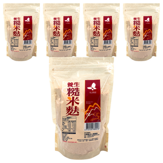池上鄉農會 糙米麩 (300g/包) 台灣在地嚴選糙米製成 無添加 健康美味, 5包
