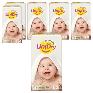 UniDry 優力寶 柔緻寶貝黏貼型尿布 9~14kg, L, 228片