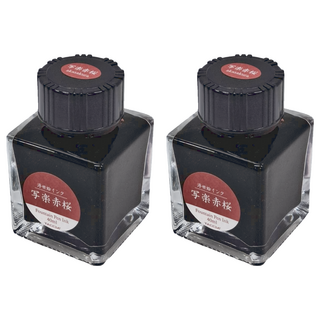 TACCIA Nakabayashi Taccia 浮世繪系列 鋼筆墨水 東洲齊寫樂 TFPI-WD42-6 40ml, 赤櫻, 2罐