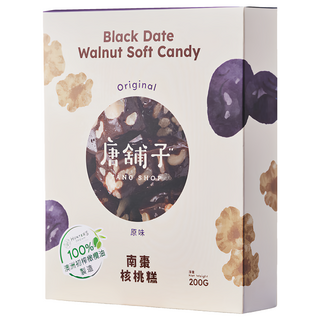 唐舖子 南棗核桃糕 原味, 澳洲初榨橄欖油製造, 200g, 1盒