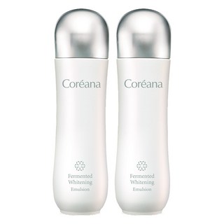 Coreana Cosmeitc 發酵嫩白乳液, 改善細紋緊緻肌膚, 150ml, 2瓶