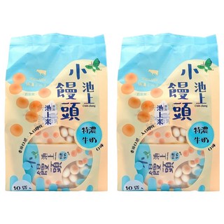 池上鄉農會 池上小饅頭 特濃牛奶口味, 150g, 2袋