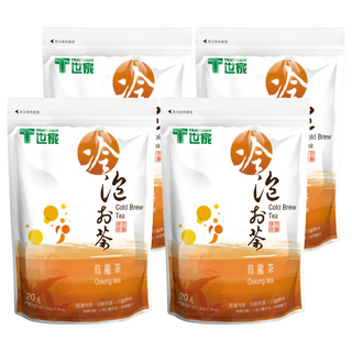 T世家 冷泡茶 烏龍茶 SGS檢驗合格 安心掛保證, 2.5g, 20包, 4袋