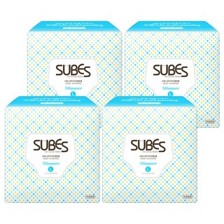 SUBES Slimmer 超薄黏貼型尿布 10~14kg, L, 96片