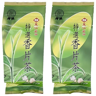 天仁茗茶香片 茉莉花茶 清新花香 口感甘醇 獨立包裝 方便攜帶, 187.5g, 2入