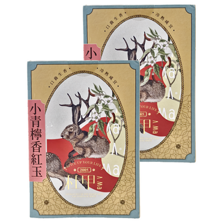 A-Ma 杜甲 小青檸香紅玉，茶葉、檸檬草、敦煌, 4g, 6包, 2盒