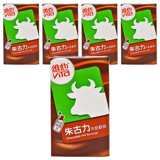 ViTa 維他 朱古力牛奶飲品, 零反式脂肪，健康選擇, 富含鈣質，營養豐富, 不添加代糖，低飽和脂肪，安心享用, 250ml, 5入