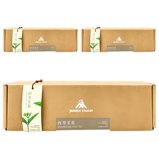 Jasmine Huatan 茉莉花壇夢想館 冷泡茶飲 四季茉莉, 3g, 8個裝, 3個