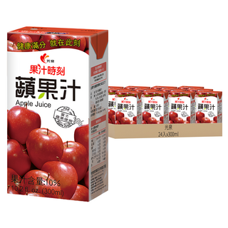 光泉 果汁時刻蘋果汁, 300ml, 24入