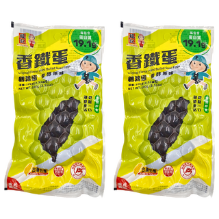 福記 香鐵蛋 鹌鹑蛋 香醇原味, 100g, 2包