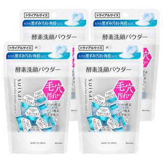 Kanebo 佳麗寶 suisai 台灣公司貨 淨透酵素粉N 15顆, 20g, 4包