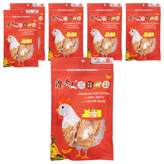 雞老大 犬用 雞排 全犬適用 無鹽, 雞肉, 110g, 6包