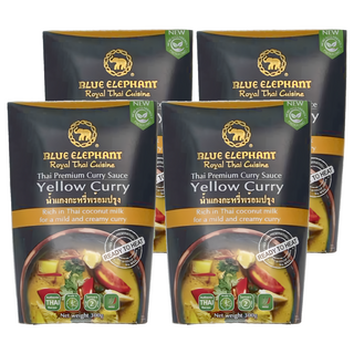 BLUE ELEPHANT 藍象 泰式黃咖哩 即食調理包 300g, 4包