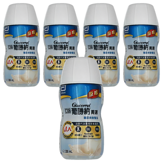 Abbott 亞培 Glucerna 葡勝納 SR原味 纖維糖尿病營養品, 200ml, 5罐