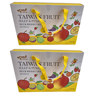 吃果籽 果真幸福果凍布丁禮盒，含芒果和荔枝口味，6入, 780g, 2盒