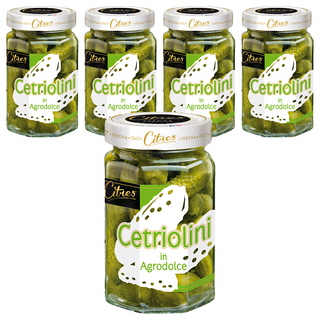 Citres Cetriolini 醃製小黃瓜, Agrodolce 義大利風味, 290g, 5罐