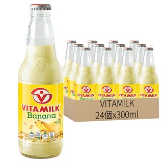 VITAMILK 豆奶 香蕉口味, 24個, 300ml