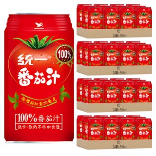 統一 蕃茄汁, 340ml, 96罐