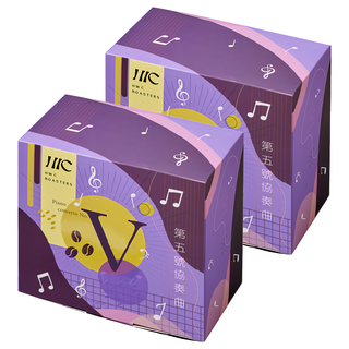 HWC 黑沃咖啡 第五號協奏曲 精品咖啡 100% 阿拉比卡, 10g, 30包, 2盒