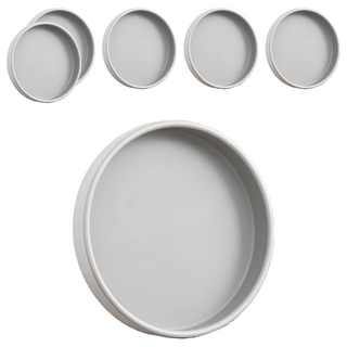 ecoco 意可可 旋轉收納盤 小, 顏色隨機, 6個