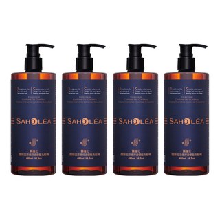 SAHOLEA 森歐黎漾 質進化咖啡因涼感控油健髮洗髮精, 480ml, 4瓶