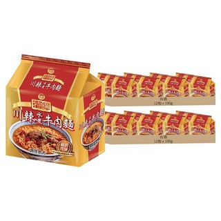 台酒 特饌 川辣水煮牛肉麵, 190g x 3入, 4組/箱, 24包