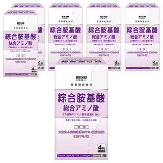 AJIOU 日本味王 綜合胺基酸錠, 120顆, 75g, 6罐