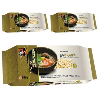 五木 香菇拉麵, 321g, 3包