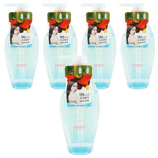 TSUBAKI 思波綺 瞬亮涼感洗髮乳 升級版 450ml 5瓶 清潔頭皮 蓬鬆柔順