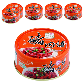 台糖 安心豚五香豬肉醬, 160g, 6罐