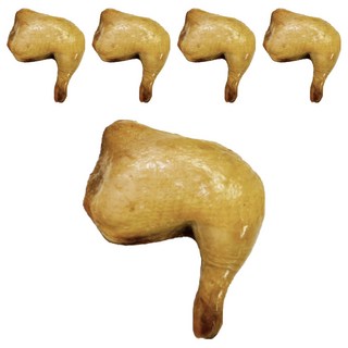 gomo嚴選 geitui大雞腿 5入 寵物零食 耐咬潔牙 營養豐富 犬貓適用, 雞腿, 110g