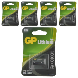 GP Batteries 超霸 CR2 3V 鋰電池, 5個, 1入