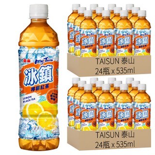 TAISUN 泰山 冰鎮檸檬紅茶, 535ml, 48瓶