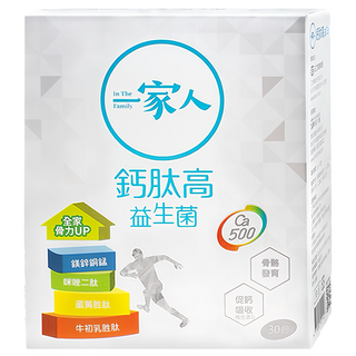 YM BIOMED 陽明生醫 一家人 鈣肽高益生菌, 3g, 30包, 1盒