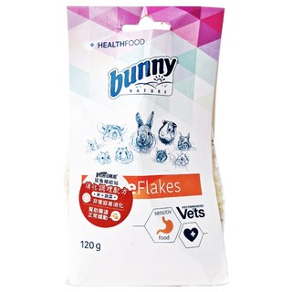bunny NATURE 德國邦尼 鼠兔補給站 消化調理配方 米+蔬菜 120g, 1包
