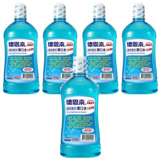 Day and Night 德恩奈 清新雙效漱口水 含氟, 1L, 5瓶