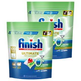 finish 零添加洗碗凝珠 洗碗機專用 100顆, 1.27kg, 2袋
