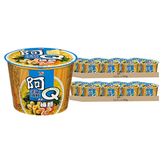 統一阿Q桶麵生猛海鮮風味98g*24入