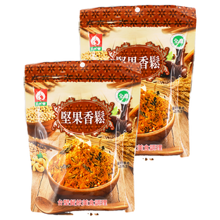 台塑餐飲 堅果香鬆 165g - 口感豐富 全素食族必備, 2包