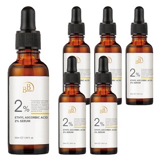 BB AMINO科研 2%乙基維他命C 美白精華 50ml, 6件