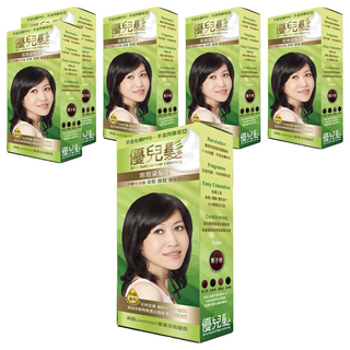 優兒髮 美魔女泡泡染髮劑 栗子色, 6組