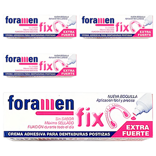 foramen 假牙黏著劑 45g, 1入, 4條
