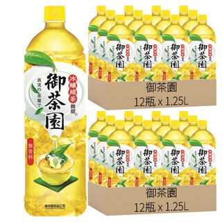 御茶園 特撰冰釀綠茶, 1.25L, 24瓶