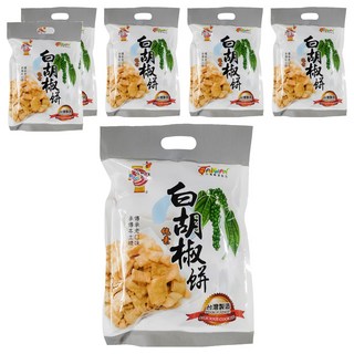 Onlyone 海龍王 白胡椒餅 台灣製造, 140g, 6包