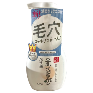 SANA 莎娜 豆乳美肌 豆乳泡沫洗顏慕絲，深層清潔臉部污垢，溫和洗淨不刺激，預防粉刺生成, 200ml, 1瓶